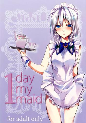 Solo Female 1 day my maid- Touhou project hentai Kiss