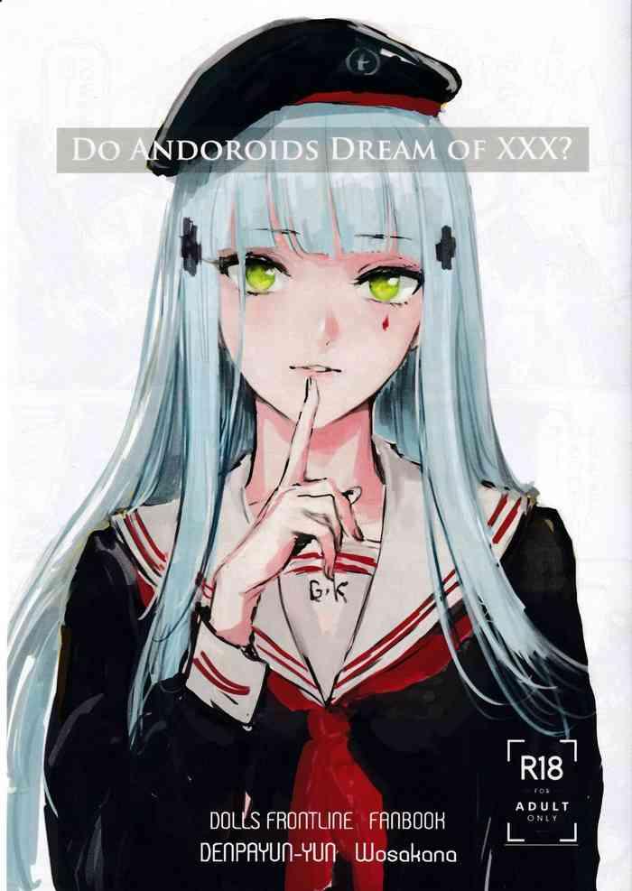 Eng Sub Do Androids Dream Of XXX?- Girls frontline hentai Beautiful Tits