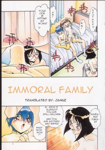 Solo Female Haitoku no Kazoku | Immoral family Schoolgirl