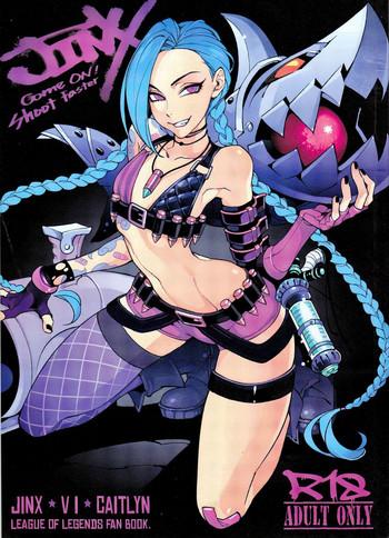 Solo Female JINX Come On! Shoot Faster- League of legends hentai Cheating Wife