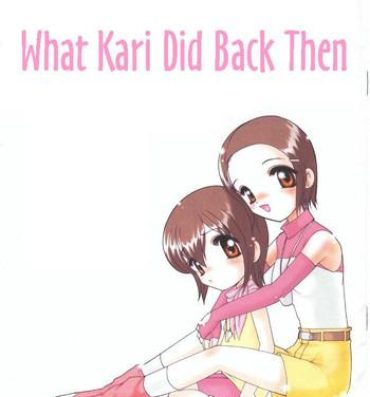 Emo Gay Hikari-chan To Issho | What Kari Did Back Then- Digimon adventure hentai Massage Sex