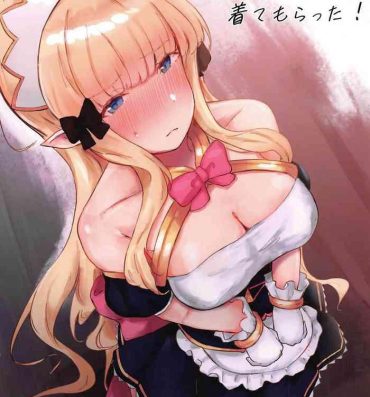 Adult Saren-chan ni Maid Fuku o Kite Moratta!- Princess connect hentai Erotica